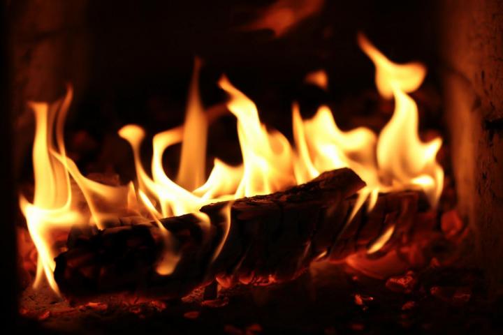 Une sélection de bois de chauffage de chêne